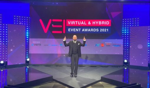 Virtual Event Institute hosts awards at ExCeL London and Anna Valley’s hybrid event studio
